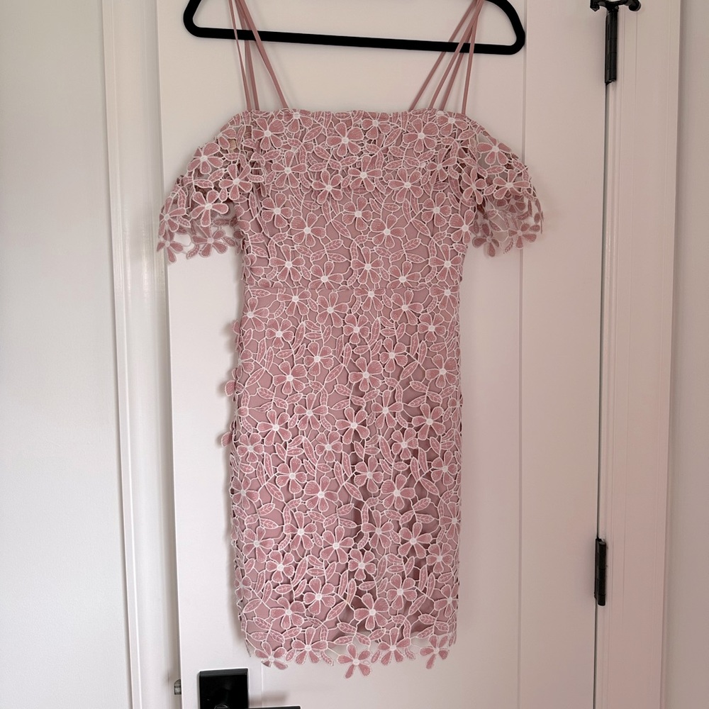 Light pink French Connection mini dress